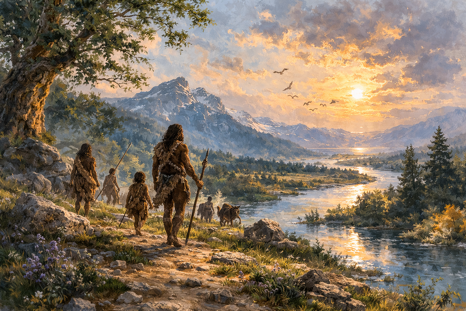 Aux origines de l’humanité