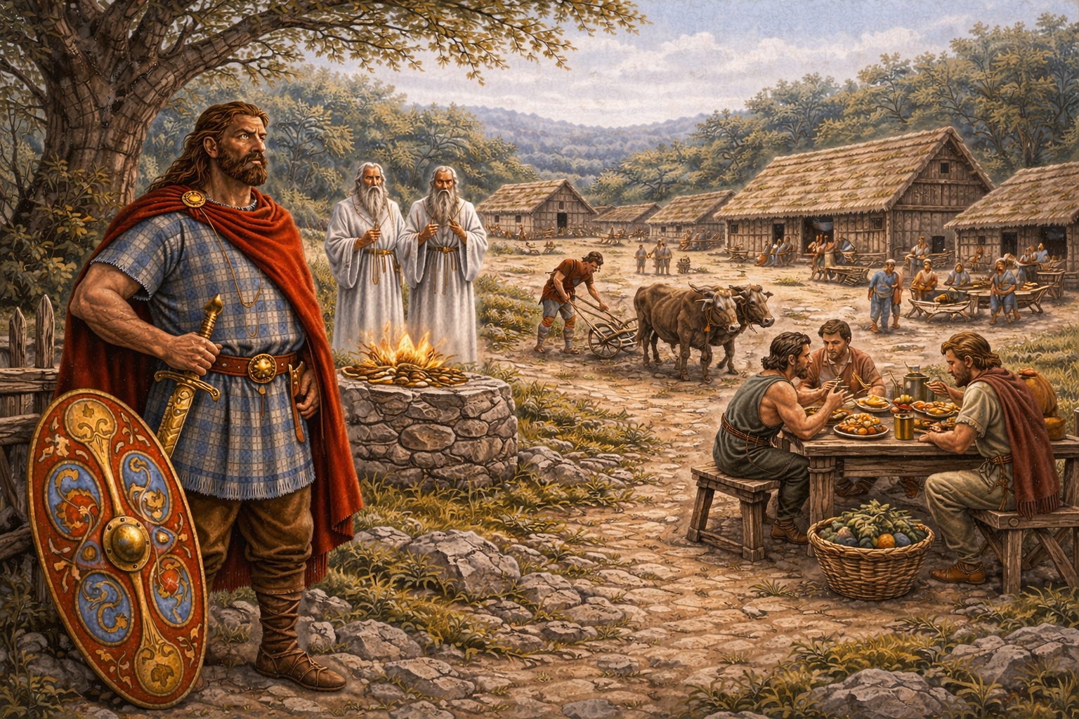 La naissance du monde gaulois